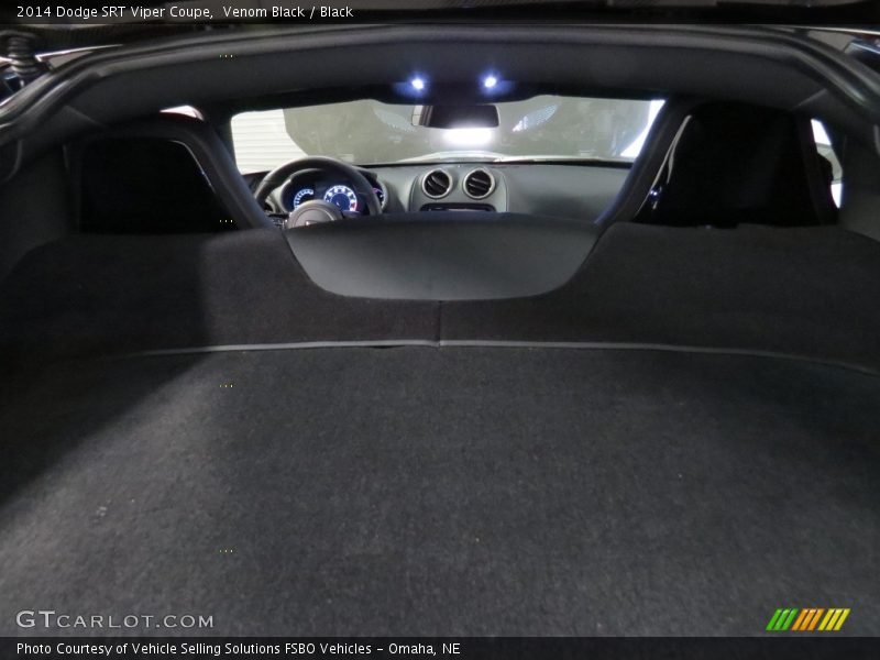  2014 SRT Viper Coupe Trunk