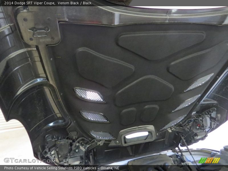 Venom Black / Black 2014 Dodge SRT Viper Coupe