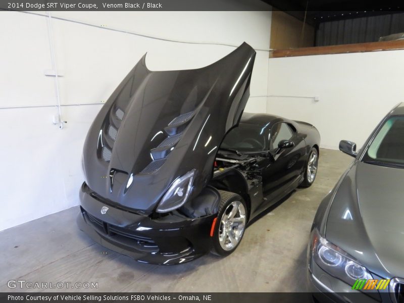 Venom Black / Black 2014 Dodge SRT Viper Coupe