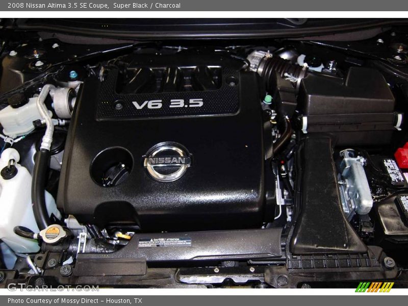 Super Black / Charcoal 2008 Nissan Altima 3.5 SE Coupe