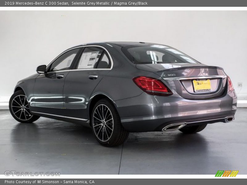 Selenite Grey Metallic / Magma Grey/Black 2019 Mercedes-Benz C 300 Sedan