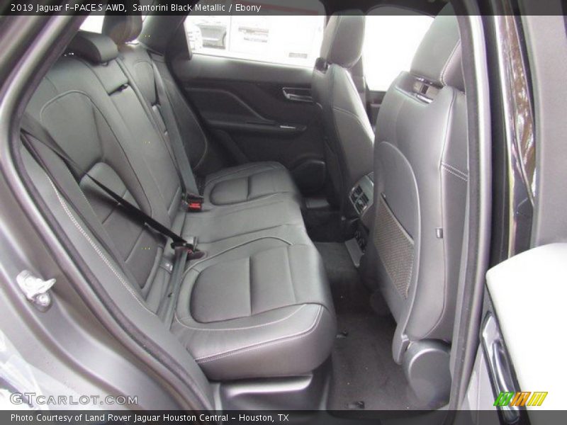 Santorini Black Metallic / Ebony 2019 Jaguar F-PACE S AWD