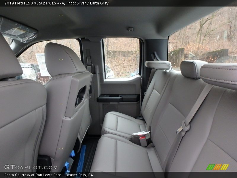 Ingot Silver / Earth Gray 2019 Ford F150 XL SuperCab 4x4