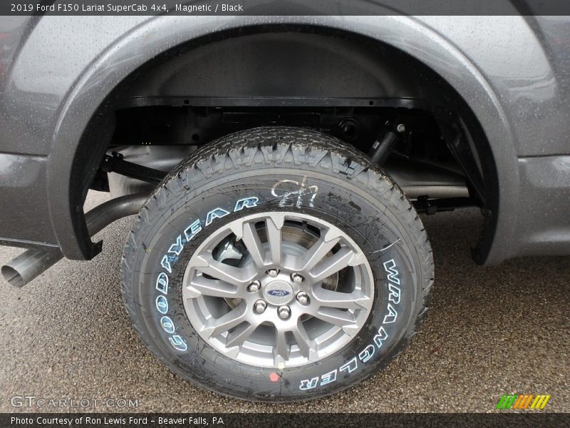 Magnetic / Black 2019 Ford F150 Lariat SuperCab 4x4