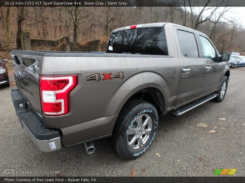 Stone Gray / Earth Gray 2019 Ford F150 XLT Sport SuperCrew 4x4
