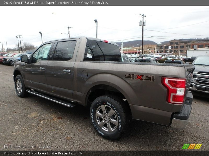 Stone Gray / Earth Gray 2019 Ford F150 XLT Sport SuperCrew 4x4