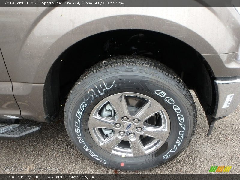 Stone Gray / Earth Gray 2019 Ford F150 XLT Sport SuperCrew 4x4