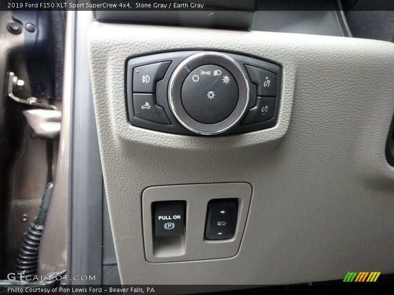 Stone Gray / Earth Gray 2019 Ford F150 XLT Sport SuperCrew 4x4