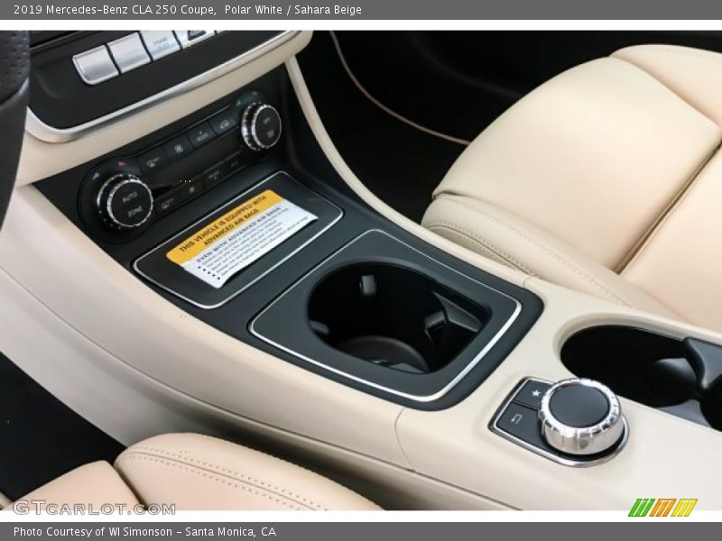 Polar White / Sahara Beige 2019 Mercedes-Benz CLA 250 Coupe