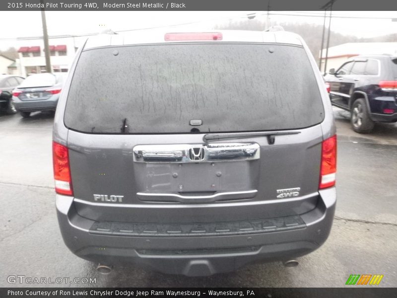 Modern Steel Metallic / Black 2015 Honda Pilot Touring 4WD