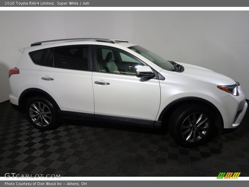 Super White / Ash 2016 Toyota RAV4 Limited