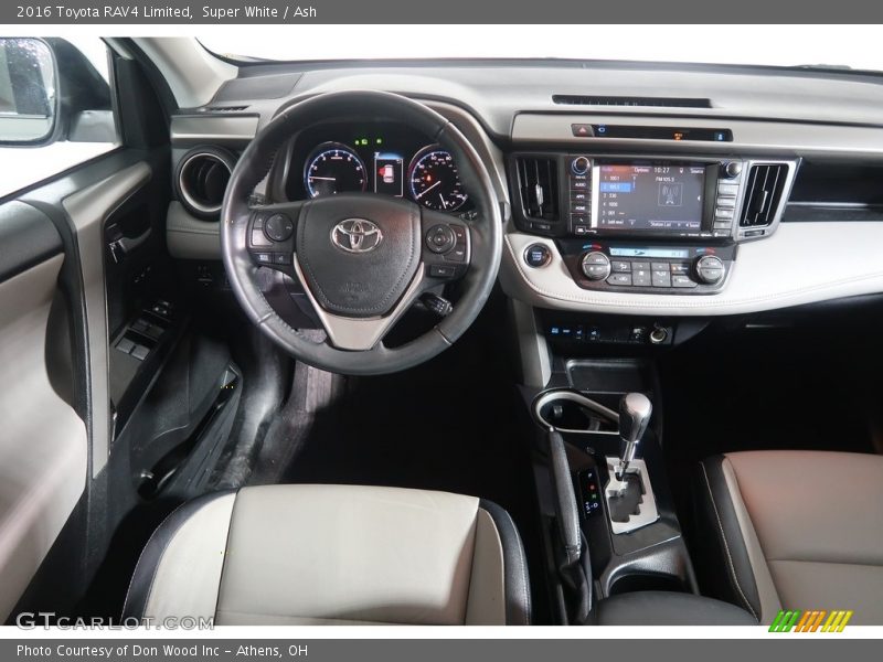 Super White / Ash 2016 Toyota RAV4 Limited