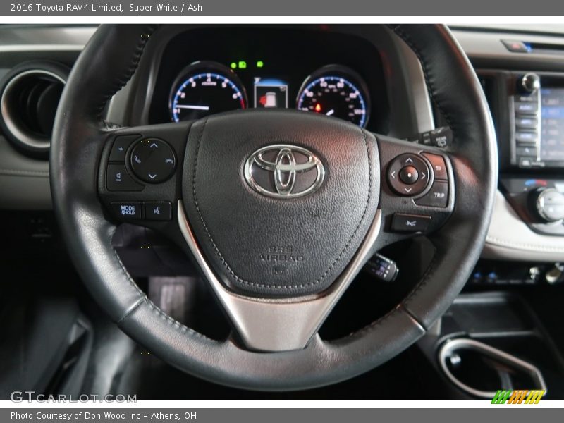 Super White / Ash 2016 Toyota RAV4 Limited