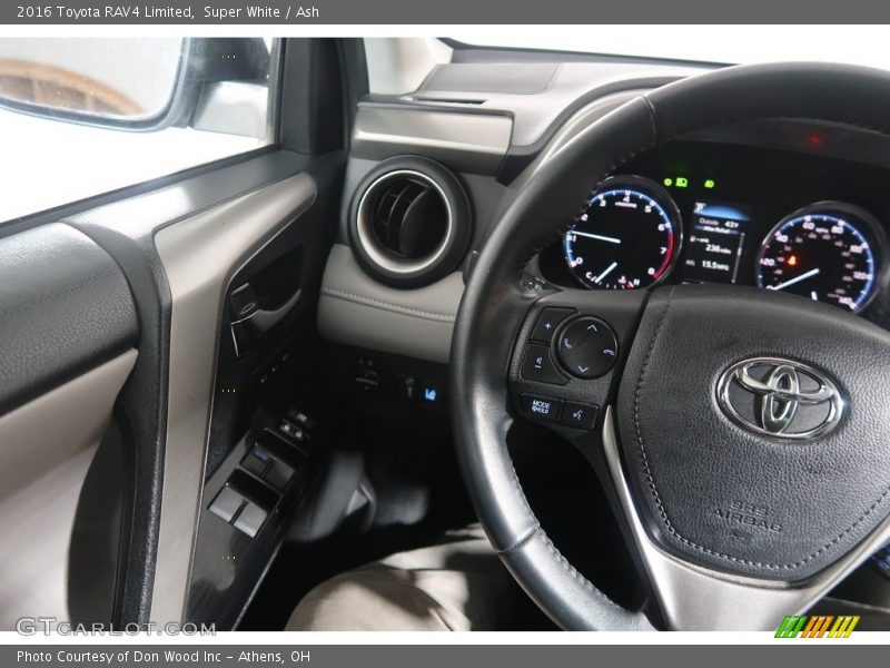 Super White / Ash 2016 Toyota RAV4 Limited