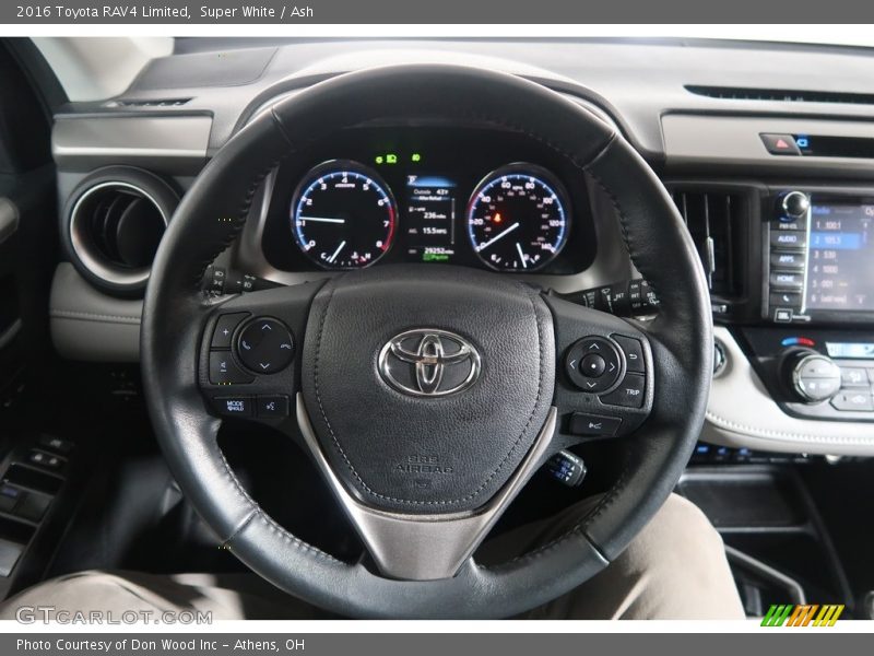 Super White / Ash 2016 Toyota RAV4 Limited
