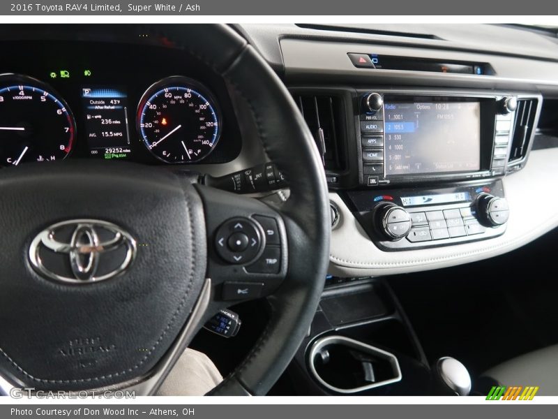 Super White / Ash 2016 Toyota RAV4 Limited