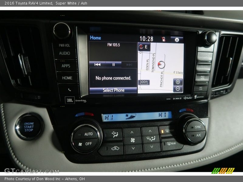 Super White / Ash 2016 Toyota RAV4 Limited