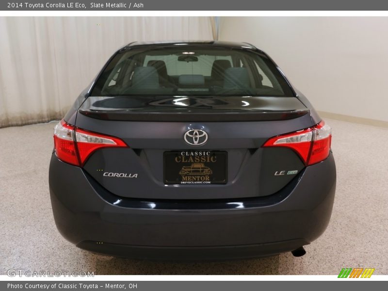 Slate Metallic / Ash 2014 Toyota Corolla LE Eco