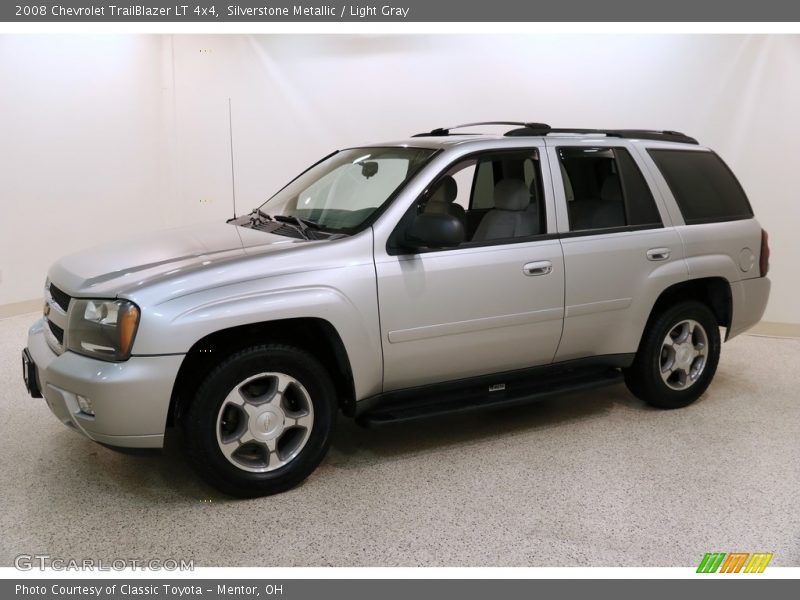 Silverstone Metallic / Light Gray 2008 Chevrolet TrailBlazer LT 4x4