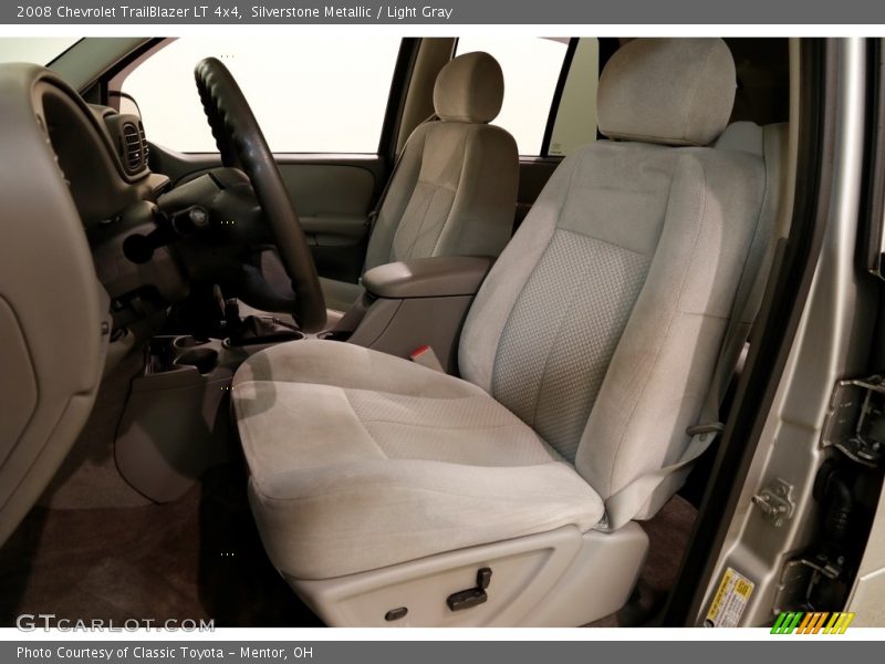 Silverstone Metallic / Light Gray 2008 Chevrolet TrailBlazer LT 4x4