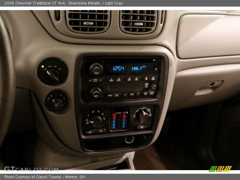 Silverstone Metallic / Light Gray 2008 Chevrolet TrailBlazer LT 4x4