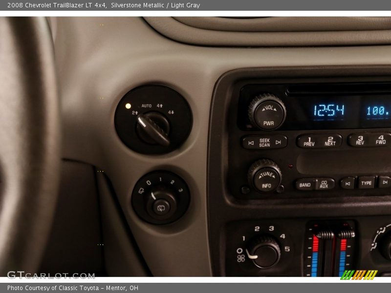 Silverstone Metallic / Light Gray 2008 Chevrolet TrailBlazer LT 4x4