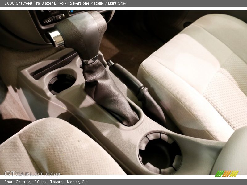 Silverstone Metallic / Light Gray 2008 Chevrolet TrailBlazer LT 4x4