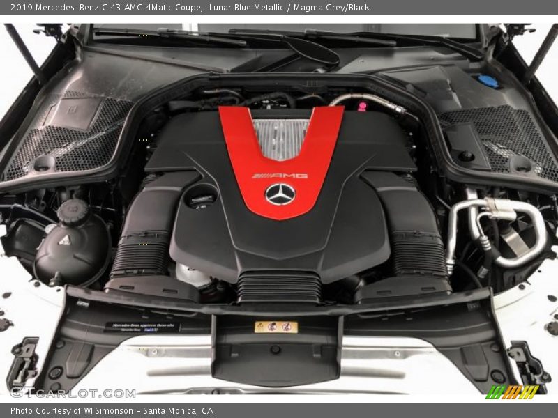  2019 C 43 AMG 4Matic Coupe Engine - 3.0 Liter AMG biturbo DOHC 24-Valve VVT V6
