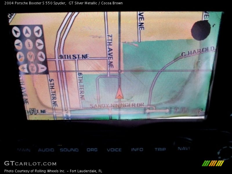 GT Silver Metallic / Cocoa Brown 2004 Porsche Boxster S 550 Spyder