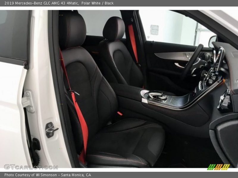 Polar White / Black 2019 Mercedes-Benz GLC AMG 43 4Matic