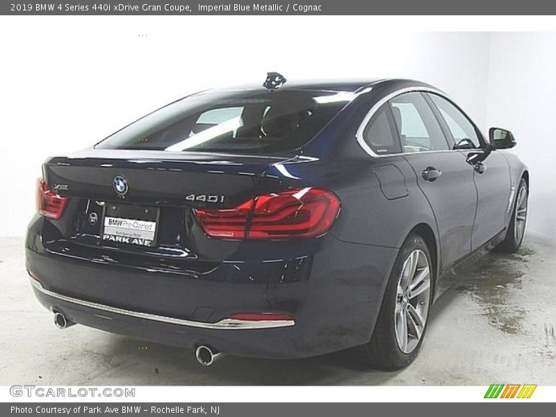 Imperial Blue Metallic / Cognac 2019 BMW 4 Series 440i xDrive Gran Coupe