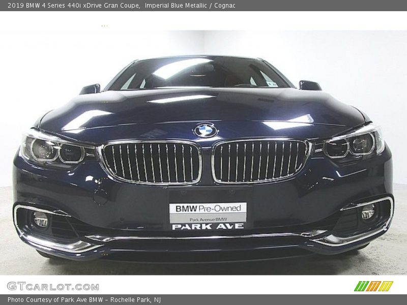 Imperial Blue Metallic / Cognac 2019 BMW 4 Series 440i xDrive Gran Coupe