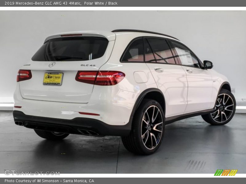 Polar White / Black 2019 Mercedes-Benz GLC AMG 43 4Matic