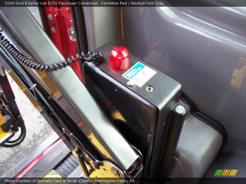 Vermillion Red / Medium Flint Grey 2006 Ford E Series Van E250 Passenger Conversion