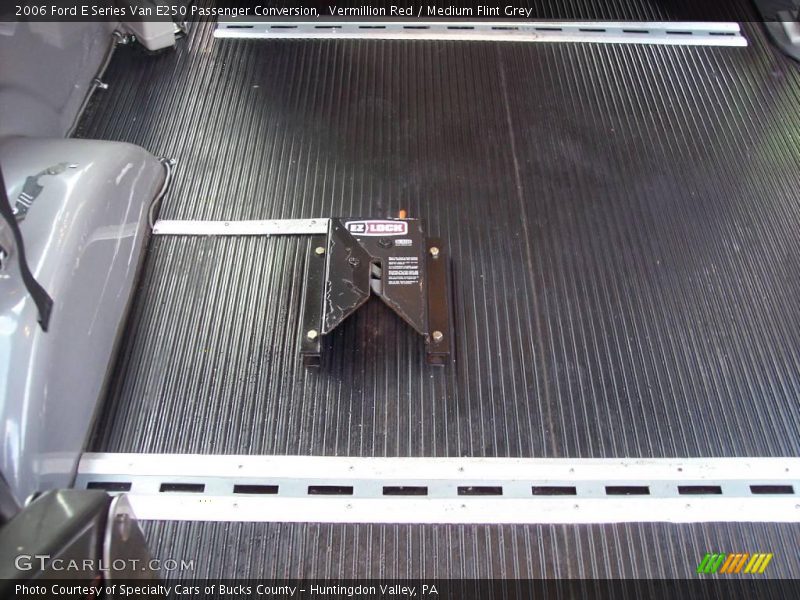 Vermillion Red / Medium Flint Grey 2006 Ford E Series Van E250 Passenger Conversion
