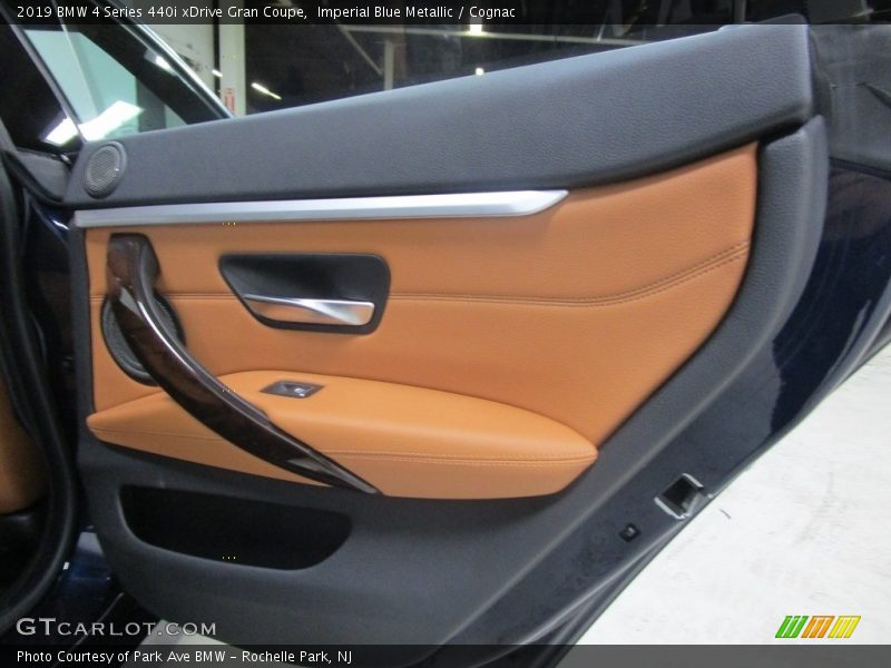 Imperial Blue Metallic / Cognac 2019 BMW 4 Series 440i xDrive Gran Coupe