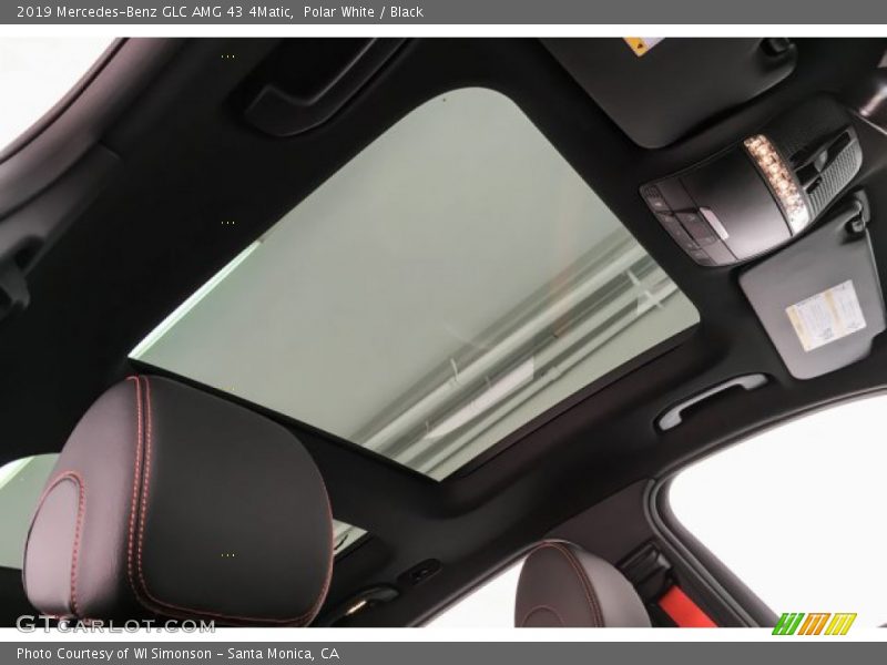 Polar White / Black 2019 Mercedes-Benz GLC AMG 43 4Matic
