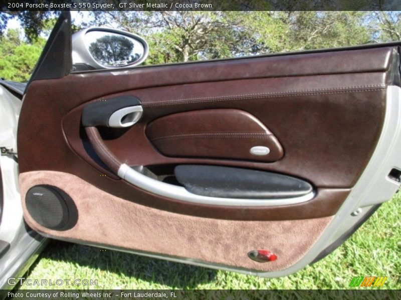 Door Panel of 2004 Boxster S 550 Spyder