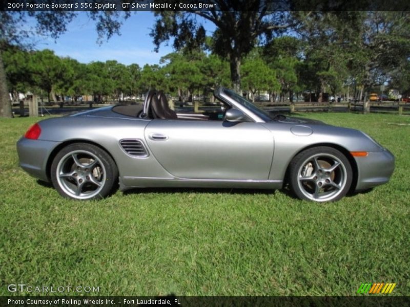  2004 Boxster S 550 Spyder GT Silver Metallic