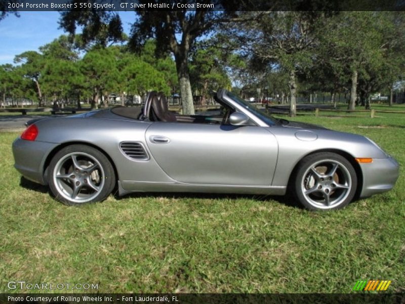  2004 Boxster S 550 Spyder GT Silver Metallic