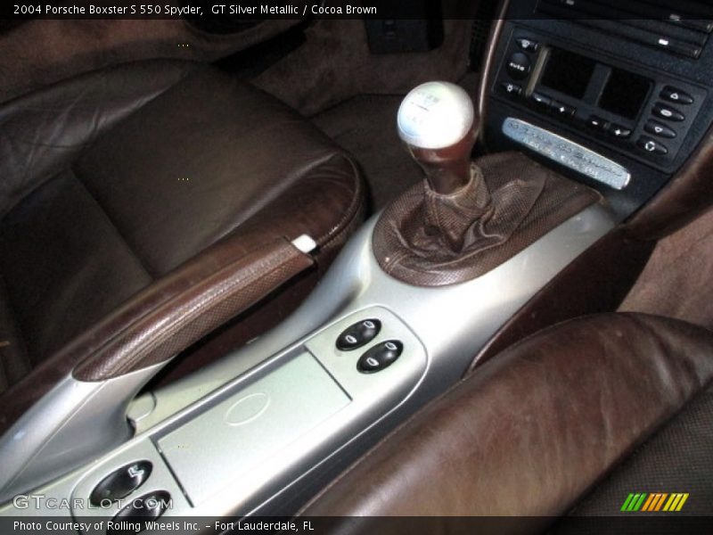  2004 Boxster S 550 Spyder 6 Speed Manual Shifter