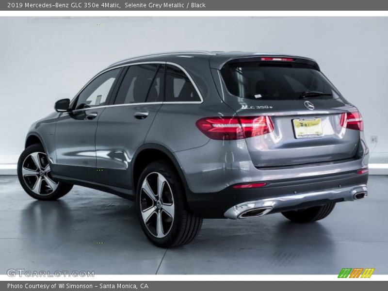 Selenite Grey Metallic / Black 2019 Mercedes-Benz GLC 350e 4Matic