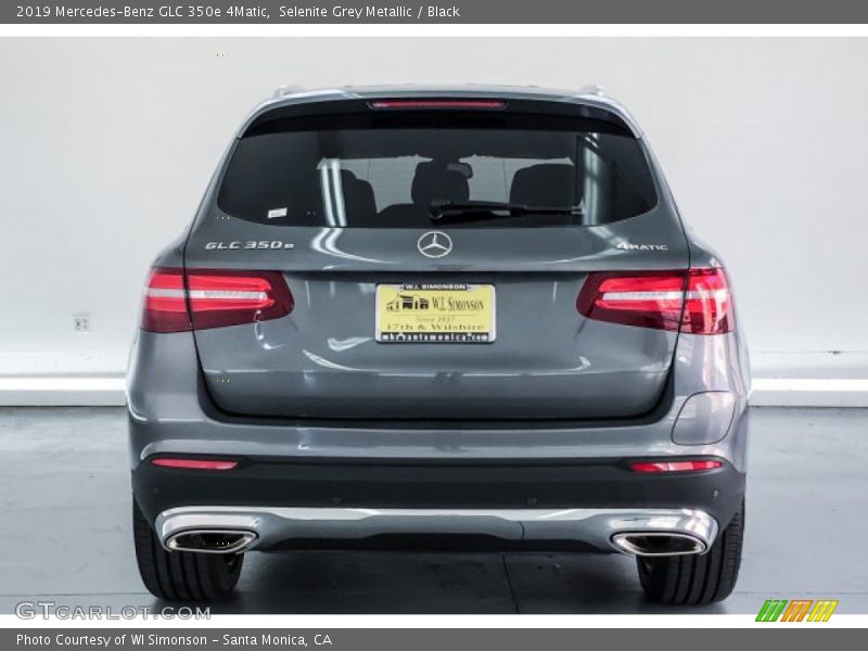 Selenite Grey Metallic / Black 2019 Mercedes-Benz GLC 350e 4Matic