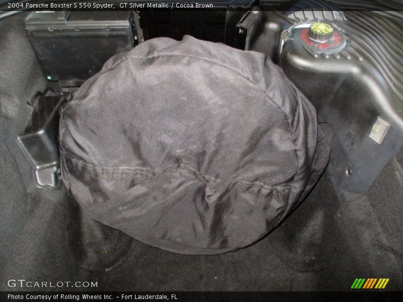  2004 Boxster S 550 Spyder Trunk