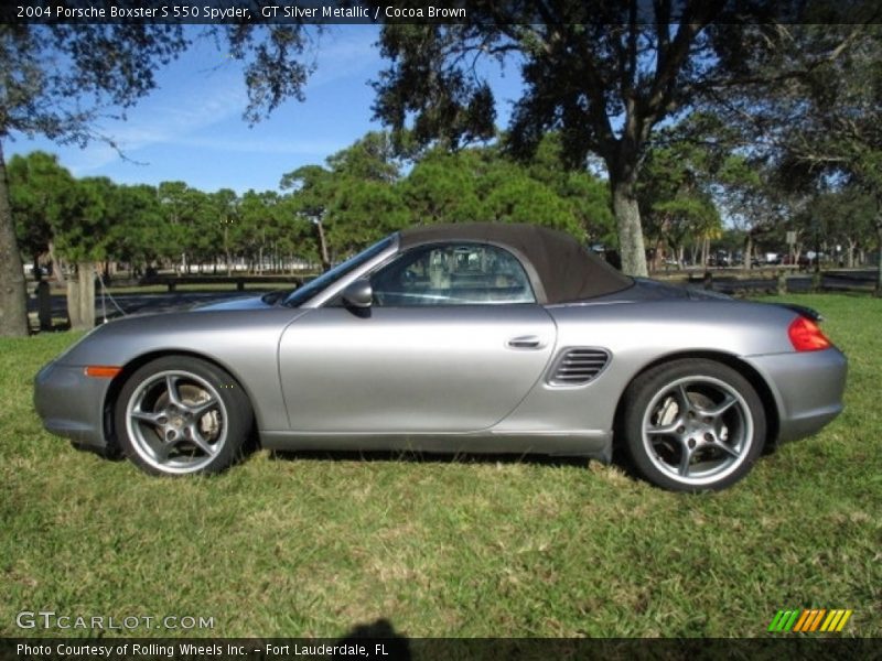  2004 Boxster S 550 Spyder GT Silver Metallic