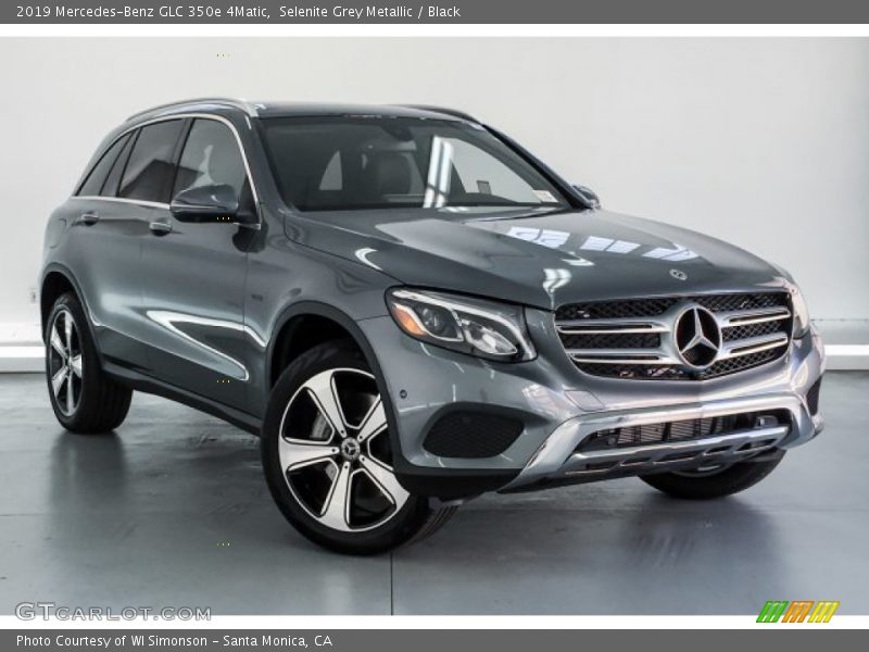 Selenite Grey Metallic / Black 2019 Mercedes-Benz GLC 350e 4Matic