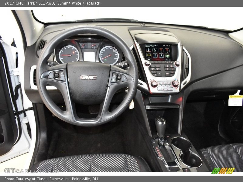 Summit White / Jet Black 2017 GMC Terrain SLE AWD