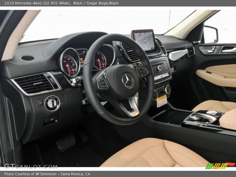 Black / Ginger Beige/Black 2019 Mercedes-Benz GLS 450 4Matic