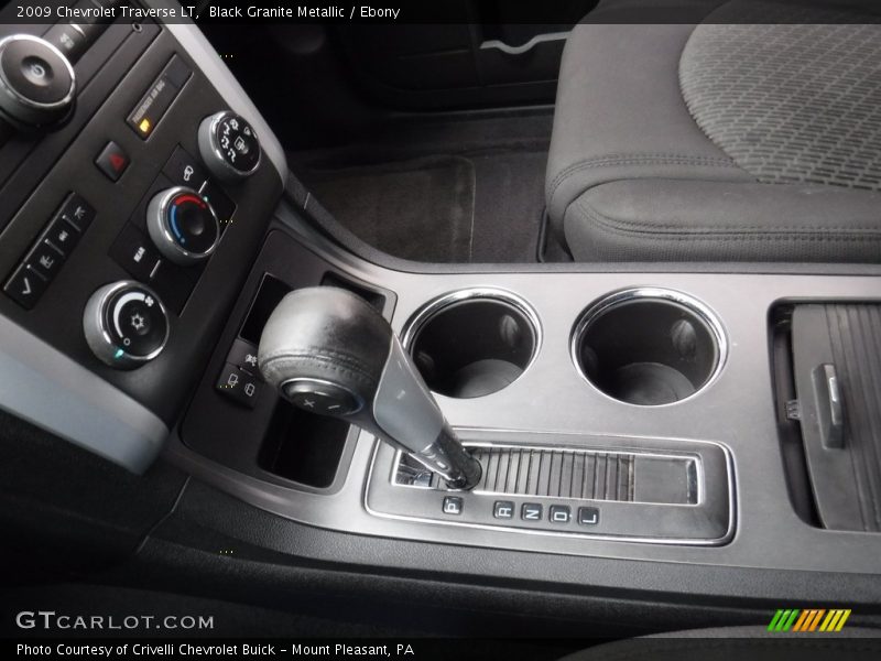 Black Granite Metallic / Ebony 2009 Chevrolet Traverse LT