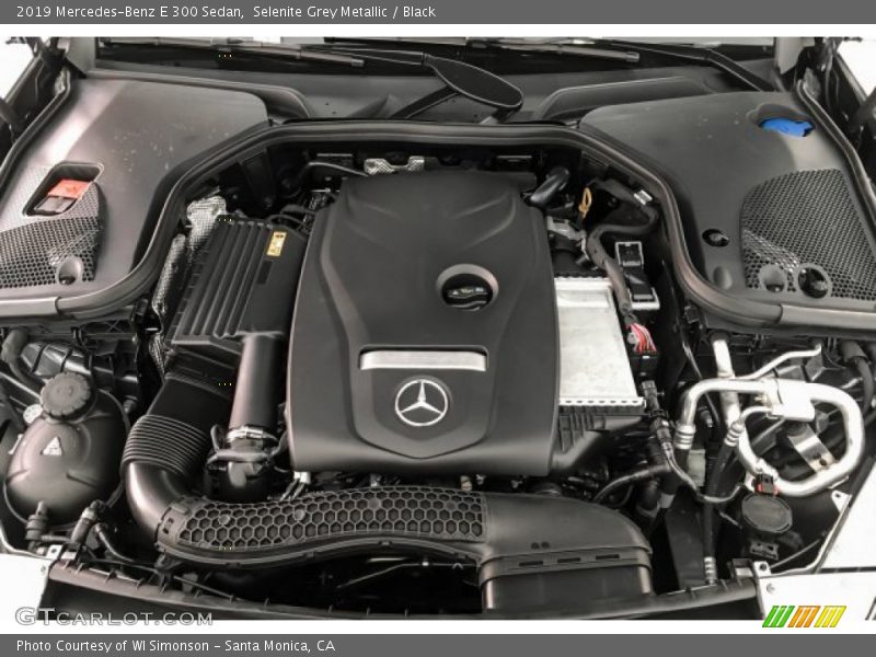 Selenite Grey Metallic / Black 2019 Mercedes-Benz E 300 Sedan